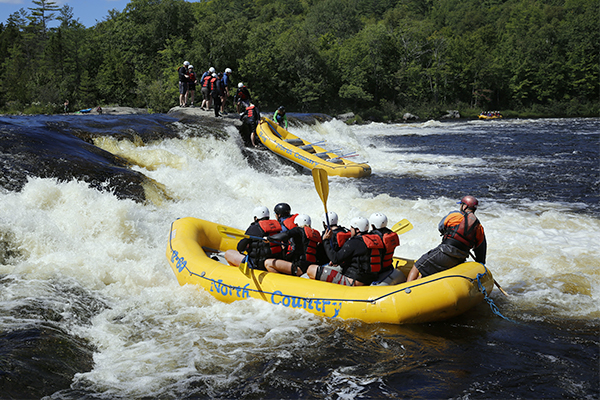 Rafting the Penobscot River, Maine