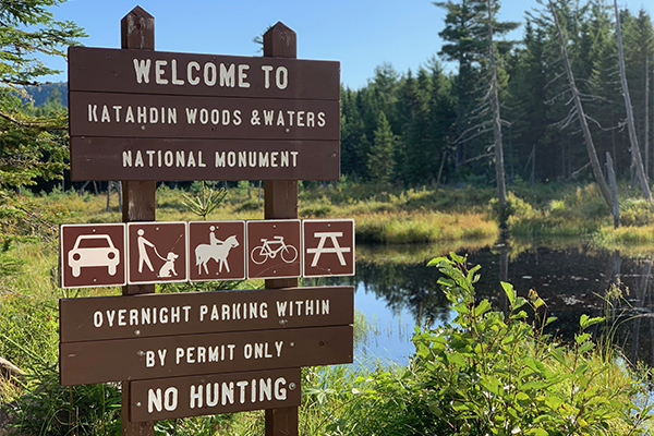 Katahdin Woods & Waters National Monument, Maine