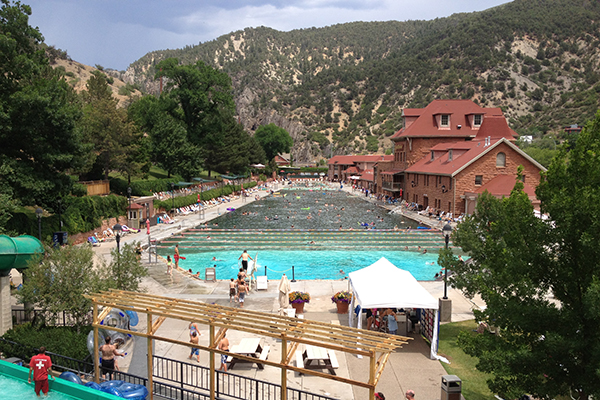 Glenwood Hot Springs Pool in Glenwood Springs, Colorado
