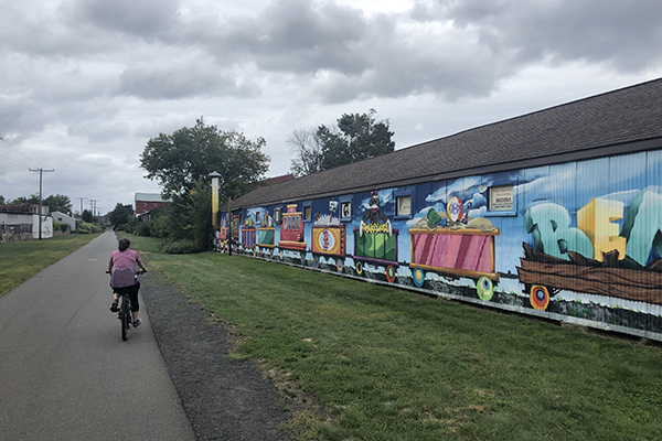 one of Connecticut's great rail trails