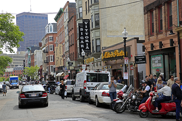 North End district of Boston, Massachusetts
