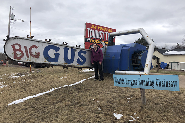 Big Gus, Day Yoopers Tourist Trap in Ishpeming, Michigan