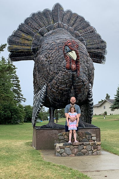 World's Largest Turkey in Frazee, Minnesota