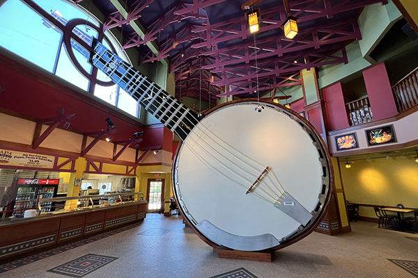 World's Largest Banjo in Branson, Missouri