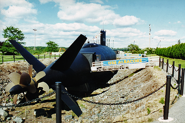 USS Albacore submarine museum, Portsmouth