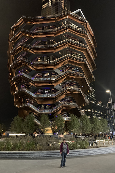 the Vessel in Hudson Yards, NYC