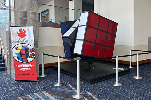 World's Largest Rubik's Cube in Knoxville, Tennessee