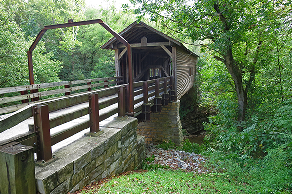 Harrisburg Covered Bridge in Sevierville, Tennessee