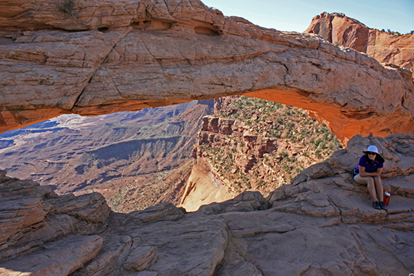 Mesa Arch, Islands in the Sky District of Canyonlands National Park, Utah