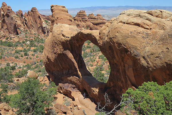 Double O' Arch, Arches National Park, Utah