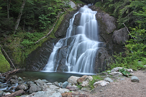 Moss Glen Falls in Granville, Vermont (visible from highway VT 100)