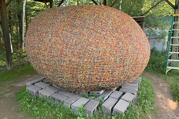 World's Heaviest Ball of Twine in Lake Nebagamon, Wisconsin