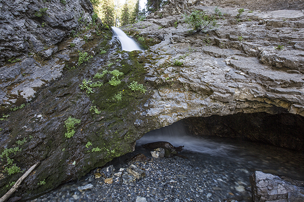 Donut Falls, Big Cottonwood Canyon, Utah