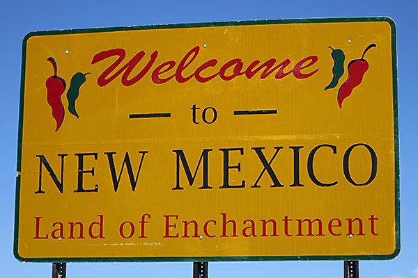 New Mexico sign