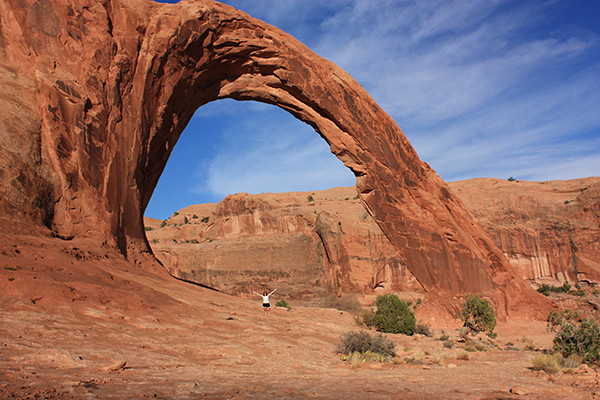 Corona Arch in Moab, Utah