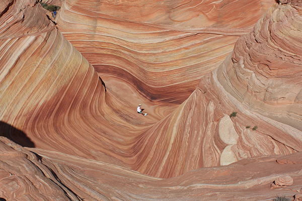 The Wave in Vermillion Cliffs National Monument, Arizona