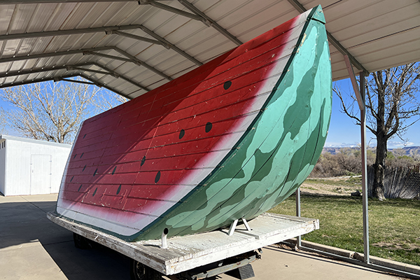 World's Largest Watermelon (Green River)