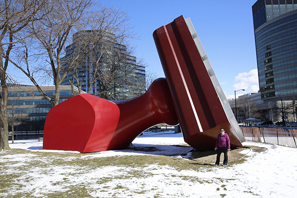 World's Largest Rubber Stamp (Cleveland) 