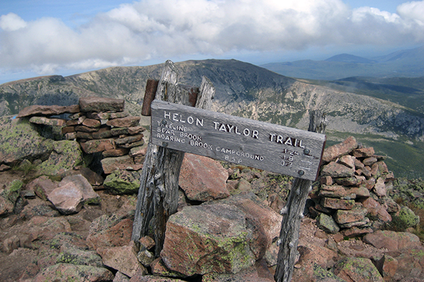 views from the summit of Pamola Peak