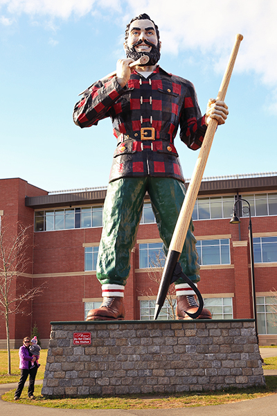 Paul Bunyan in Bangor, ME