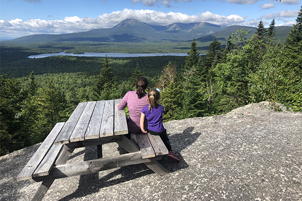 views from Barnard Mountain