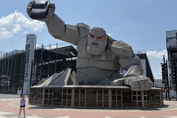 Miles the Monster in Dover, Delaware