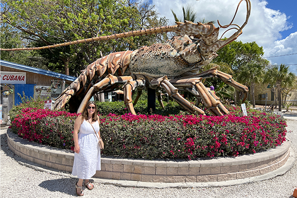Betsy the Lobster in Islamorada, Florida (Florida Keys)
