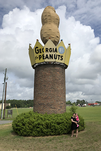 World's Largest Peanut in Ashburn, Georgia