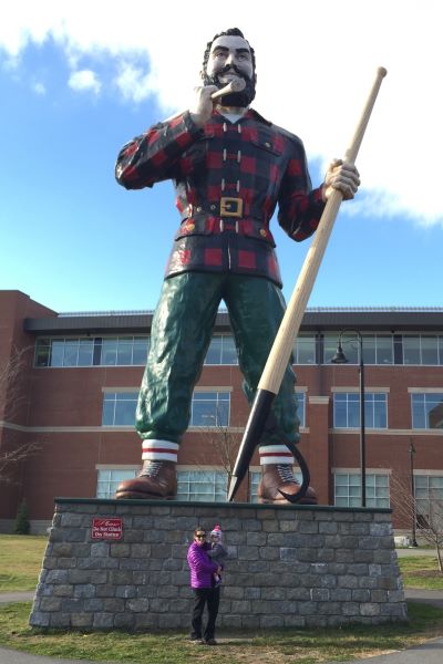 Paul Bunyan Statue in Bangor, Maine