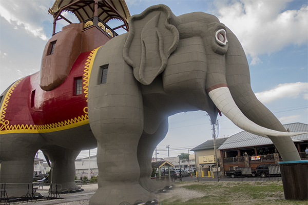 Lucy the Elephant in Margate City, New Jersey