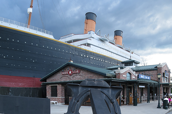 The Titanic Museum in Pigeon Forge, Tennessee