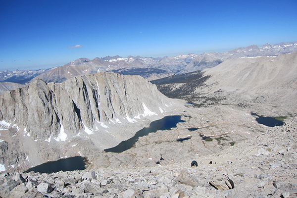 the summit of Mt. Whitney, California