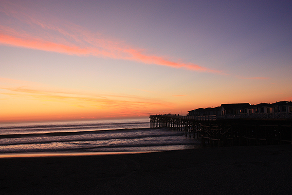 a San Diego sunset