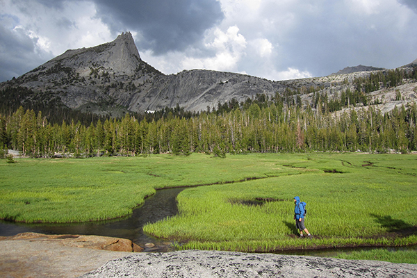 Cathedral Peak in Yosemite National Park, California