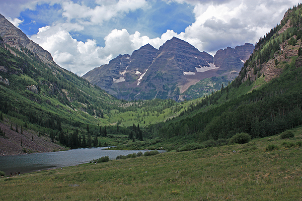 Maroon Bells near Aspen, Colorado