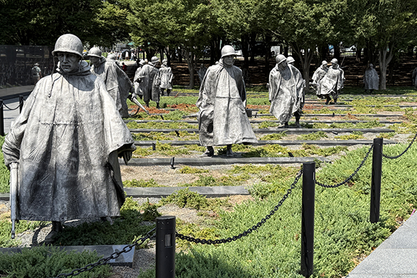The Korean War Veterans Memorial