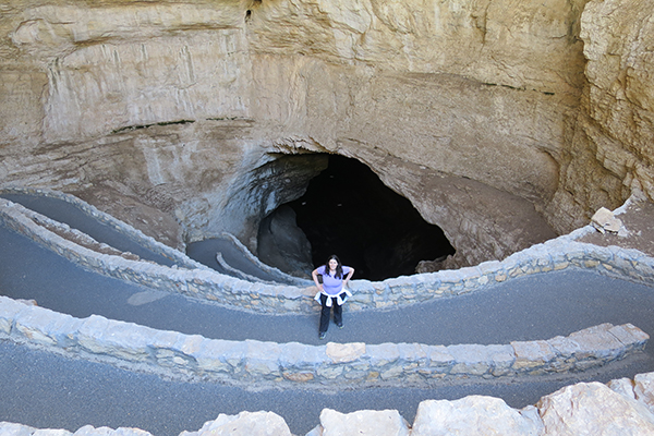 entrance to Carlsbad Caverns, New Mexico