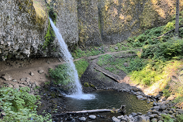 Upper Horsetail Falls, Columbia River Gorge