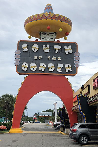 South of the Border off I-95 in Hamer, South Carolina