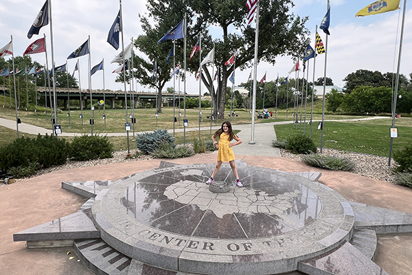 Center of the Nation Monument in Belle Fourche