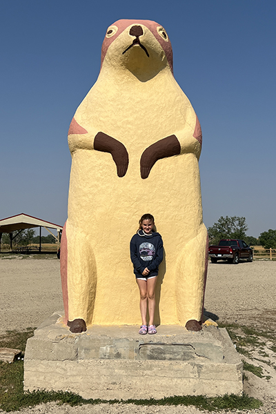 Giant Prairie Dog in Philip