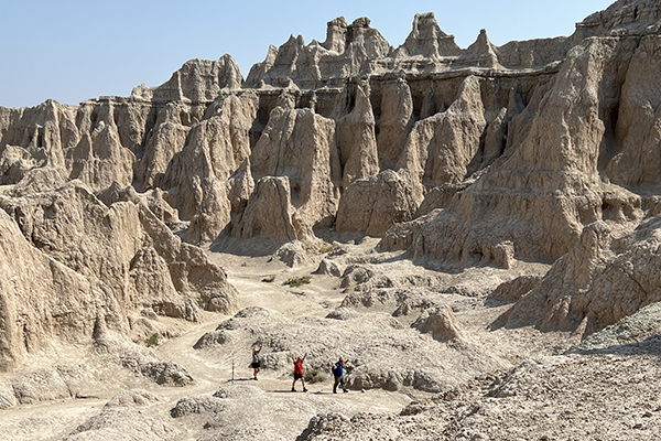 Notch Trail, Badlands National Park Notch Trail, Badlands National Park