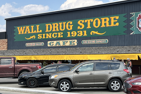 Wall Drug Store in Wall Wall Drug Store in Wall