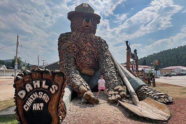 Dahl's Chainsaw Art in Hill City Dahl's Chainsaw Art in Hill City