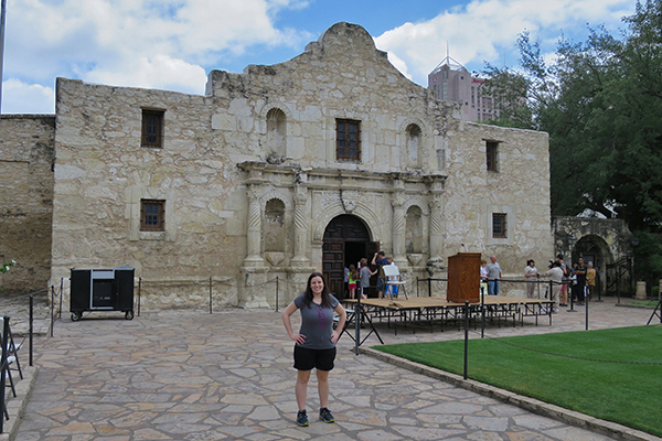 The Alamo in San Antonio, Texas