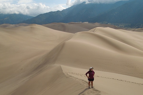 sand dunes hiking, Great Sand Dunes National Park