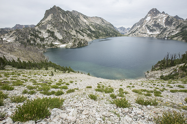 Sawtooth Lake, Sawtooth National Recreation Area, Idaho