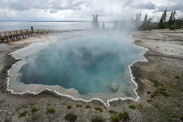 West Thumb Geyser Basin, Yellowsone