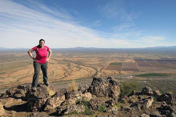 from the top of Pichaco Peak