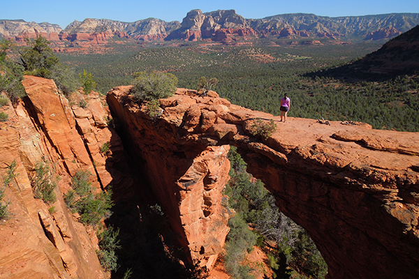 Devil's Bridge within Coconino National Forest near Sedona